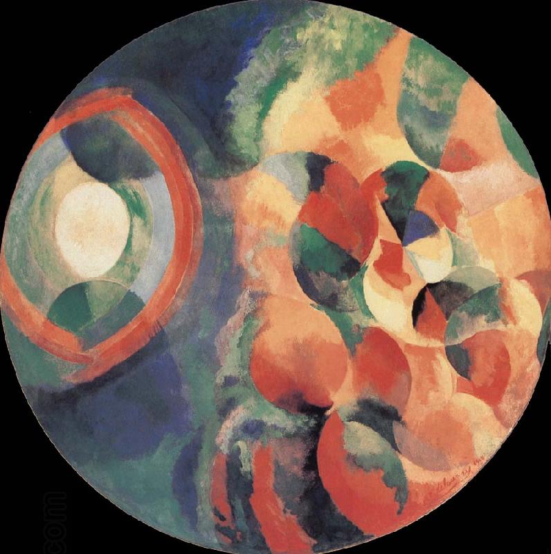 Delaunay, Robert Cyclotron-s shape Sun and Moon oil painting picture